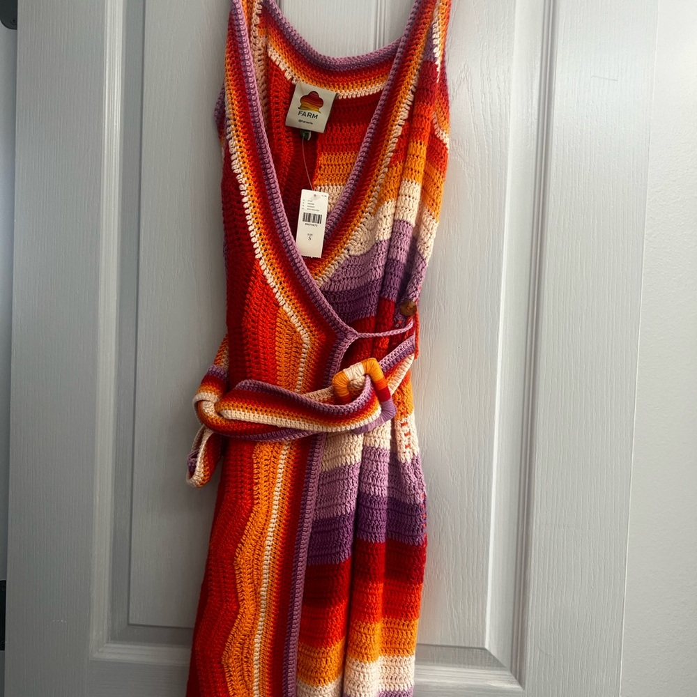 FARM Rio Multicolor Knit Dress